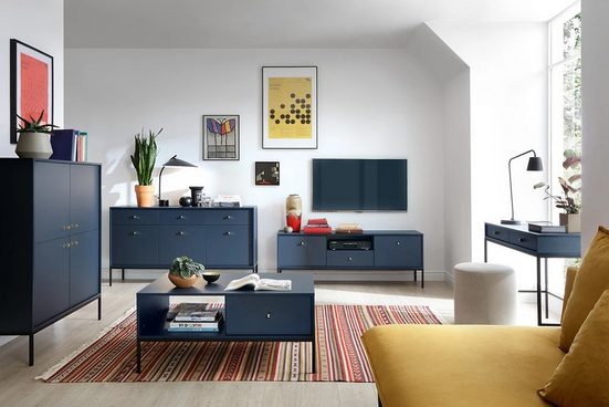 TV-Schrank -	Eladia - Mit praktischem Design für jedes Wohnzimmer.