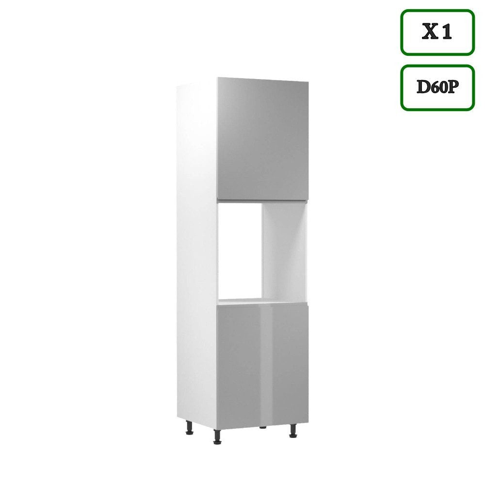 Küchenzeile - Aspen Grau - K47-G360 - ROYAL24_MARKT