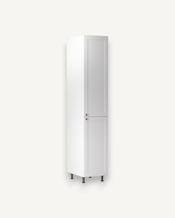 Hochschrank - Linea-Weiß D40SP - Maximale Stauraumlösung für Ihre Küche