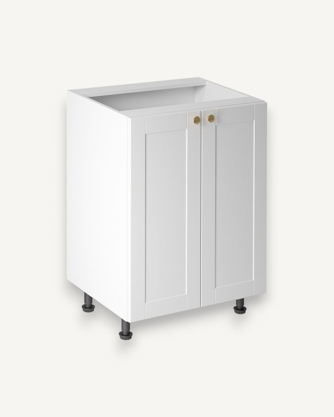 Praktische Unterschrank - Linea-Weiß D60 - ROYAL24_MARKT