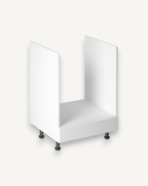 Herdumbauschrank - Linea-Weiß D60ZK - ROYAL24_MARKT