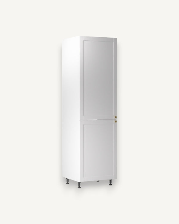 Kühlumbauschrank - Linea-Weiß D60ZL P/L - Perfekte Harmonie im Küchendesign