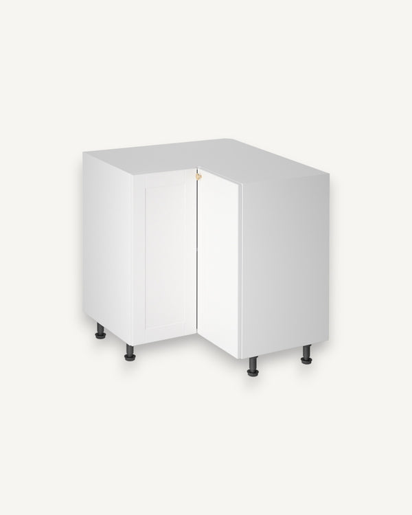 Eckunterschrank für die Küche - Linea-Weiß D90N - ROYAL24_MARKT