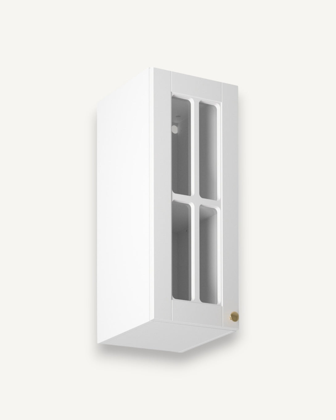 Glashängeschrank - Linea-Weiß G30S P/L - Elegante Lösungen für integrierte Küchen - ROYAL24_MARKT