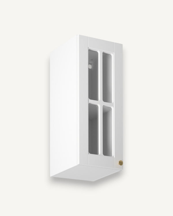 Glashängeschrank - Linea-Weiß G30S P/L - Elegante Lösungen für integrierte Küchen - ROYAL24_MARKT