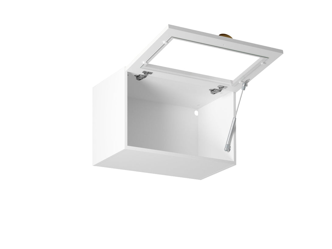 Glashängeschrank - Linea-Weiß G60KSN - Clever organisiert und vielseitig einsetzbar - ROYAL24_MARKT