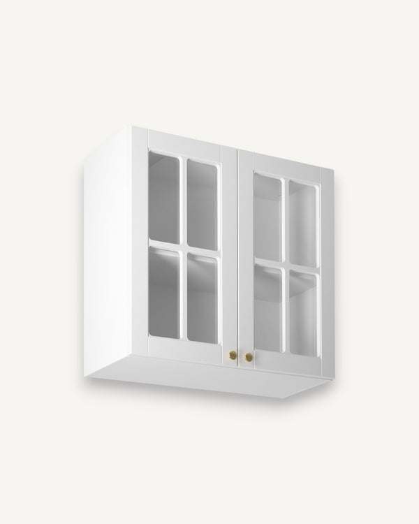 Glashängeschrank - Linea-Weiß G80S