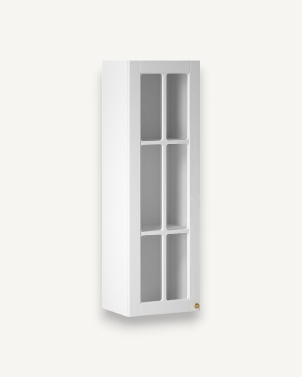 Glashängeschrank - Linea-Weiß W40S P/L - Platzsparende und stilvolle Stauraumlösungen