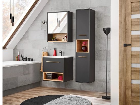 Waschbeckenschrank - Borneo - Effektive Badezimmerorganisation.