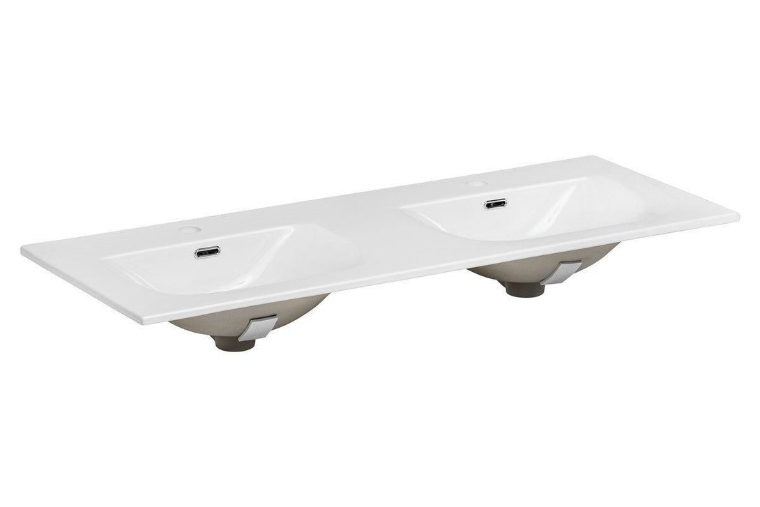 Badmöbel-Set - Xilo X - mit Möbelwaschbecken, Hochschrank & Spiegel - ROYAL24_MARKT