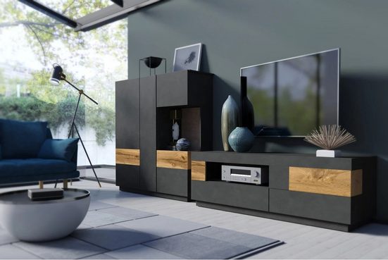 TV-Schrank - Silke - Bietet organisierten Speicher für Geräte