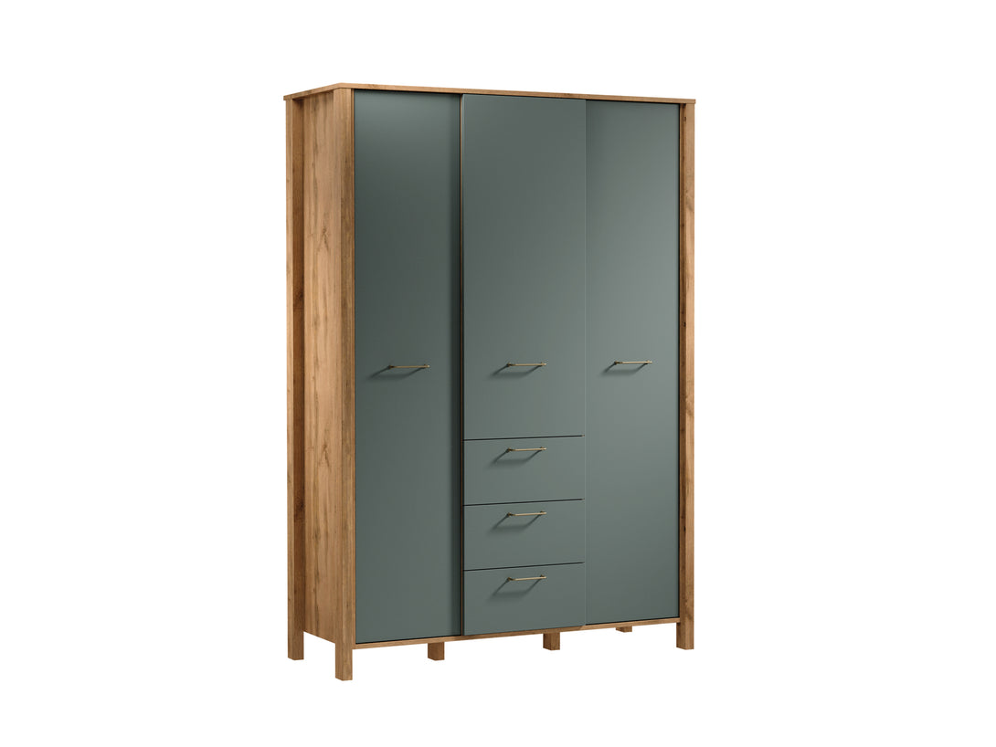 Kleiderschrank - Indigo - Stilvolle Aufbewahrung für Ihre Garderobe. - ROYAL24_MARKT
