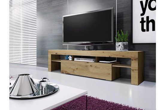 TV-Schrank -	Vera -  Langlebige und moderne Unterhaltungsorganisationseinheit.