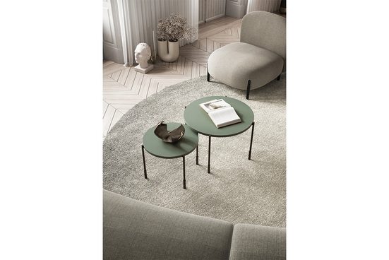 Beistelltische 64 cm, 49 cm - SONATIA - Ein moderner Hingucker, der Stil und Funktionalität vereint.