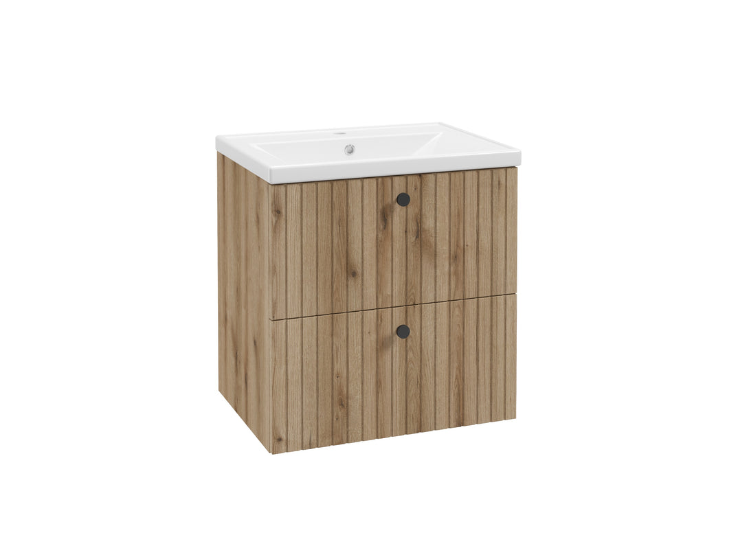 Badezimmer Set - Rietti 60 cm - Eiche - ROYAL24_MARKT
