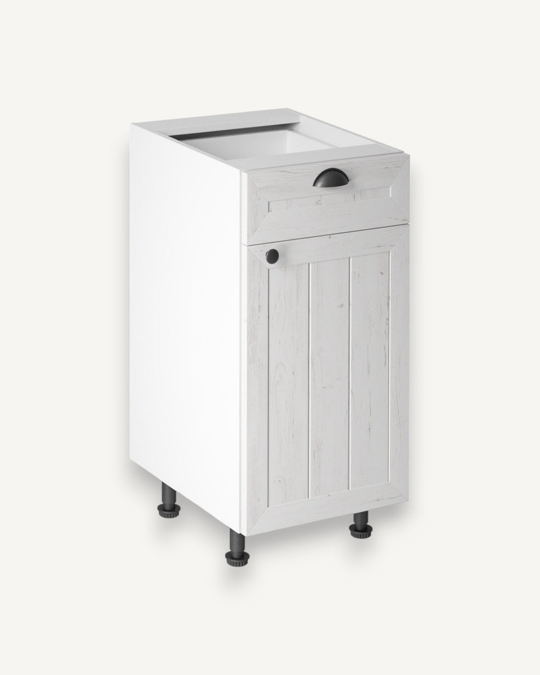 Unterschrank D40S1 P/L - Provence - Elegante Stauraumoptionen für moderne Küchen.