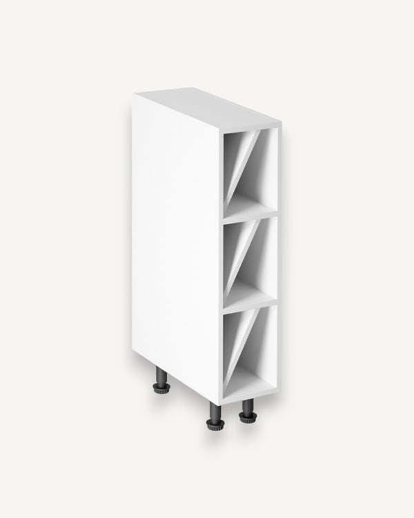 Unterschrank 20 cm - Aspen D20W Weiß - ROYAL24_MARKT