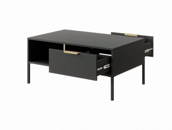 Wohnzimmer-Set - LARS - Stil und Funktionalität / WANDEINHEIT2, (Komplett-Set, 4-St) - ROYAL24_MARKT