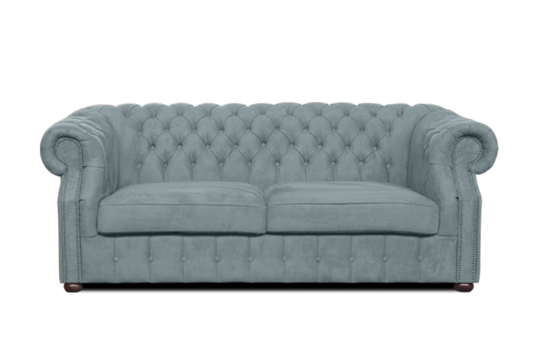 Chesterfield Sofa Luxura - Handgefertigt - Premium - , 1.St x 3-Sitzer Sofa ,- 1 Teile Garantierte Qualität -,Chesterfield-Design -,Premium Materialien