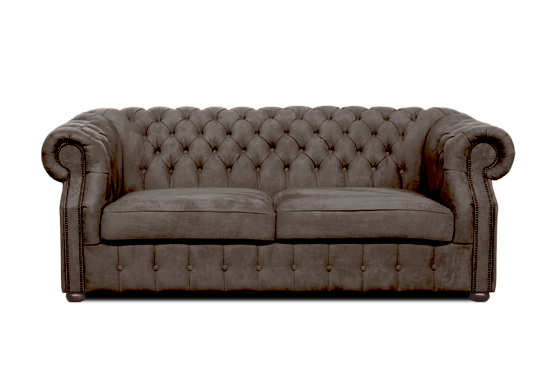 Chesterfield Sofa Luxura - Handgefertigt - Premium - , 1.St x 3-Sitzer Sofa ,- 1 Teile Garantierte Qualität -,Chesterfield-Design -,Premium Materialien