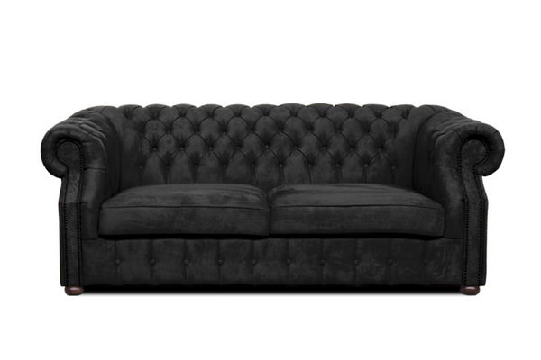 Chesterfield Sofa Luxura - Handgefertigt - Premium - , 1.St x 3-Sitzer Sofa ,- 1 Teile Garantierte Qualität -,Chesterfield-Design -,Premium Materialien
