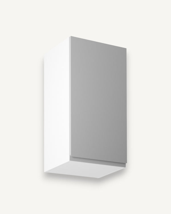 Hängeschrank 40 cm - Aspen G40-P/L Grau/Hochglanz - ROYAL24_MARKT