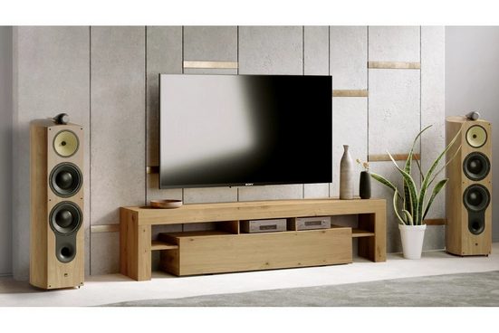 TV-Schrank -	Vera -  Langlebige und moderne Unterhaltungsorganisationseinheit.