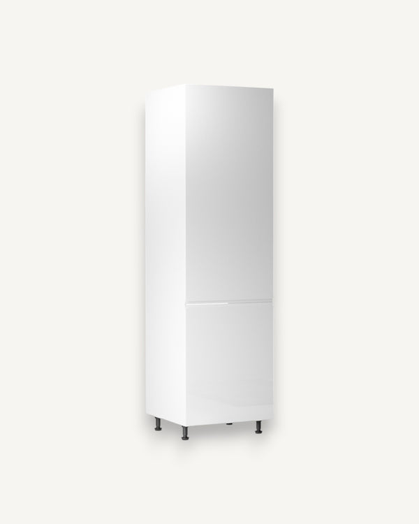 Kühlumbauschrank 60 cm - Aspen - Verbindet modernes Design mit praktischer Kühlgerätabdeckung für eine harmonische Küche.