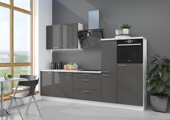 Küchenzeile - Zeitgemäßer Stil mit eleganter Ausstrahlung, Moderne Möbel - ausgezeichneter Qualität