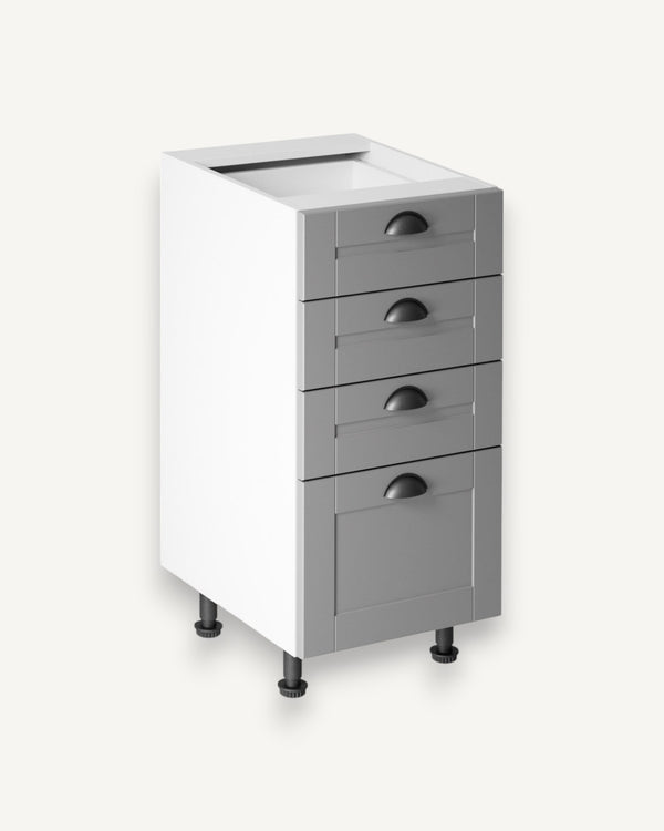 Unterschrank - Linea D40S4 - Die ideale Lösung für organisierten Stauraum - ROYAL24_MARKT