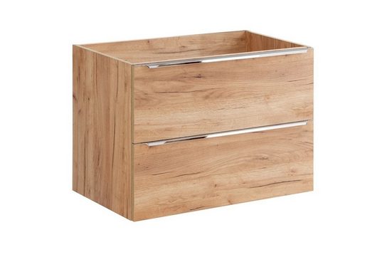 Waschbeckenschrank - Capri Oak - Intelligente Lösungen für stilvolle Badezimmerorganisation. - ROYAL24_MARKT