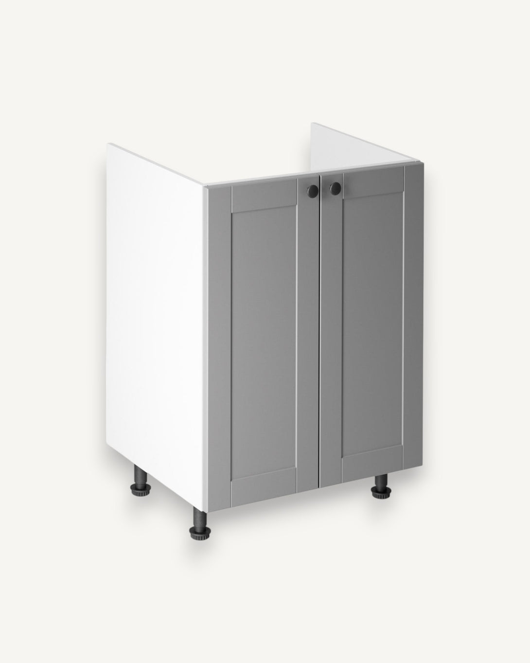 Spülenschrank für die Küche - Linea D60Z - Perfekte Kombination aus Stil und Funktion - ROYAL24_MARKT