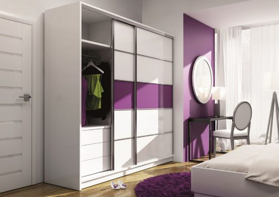 ROYAL24_MARKT Kleiderschrank - Luxuriöse Garderobenmöbel / Exklusiver Stauraum.