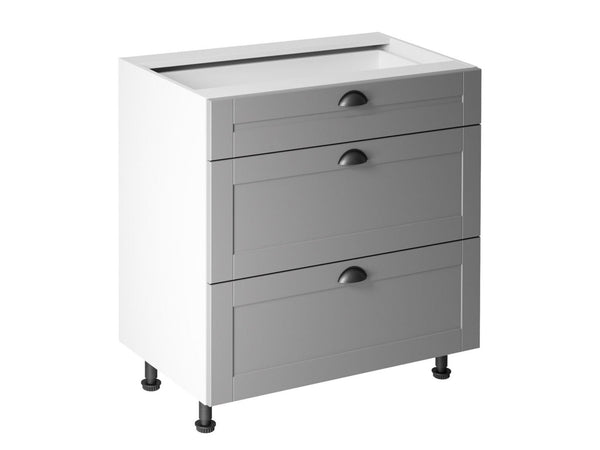 Eleganter Unterschrank - Linea D80S3 - Funktionalität trifft auf modernes Design