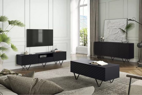 TV-Schrank - SCALIA - Modernes Design, das zu allen Dekoren passt.