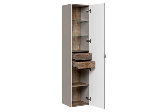 Badmöbel-Set - Santa Fe Taupe - Ein Design, das Eleganz und intelligente Organisation vereint. - Milaros Markt