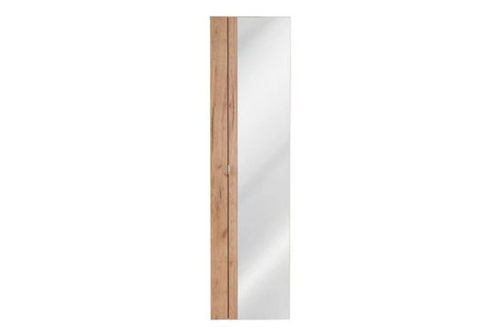 Badezimmer Hochschrank - Capri Oak - Eleganter Stauraum mit Spiegel. - ROYAL24_MARKT