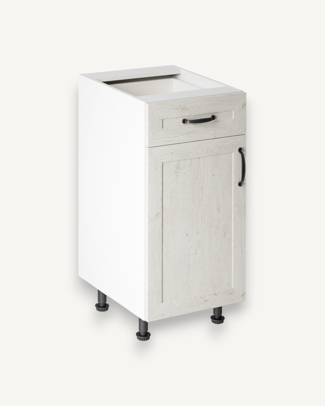 Unterschrank D40S1-P/L - Royal - Praktisches Design mit Schublade und Tür.
