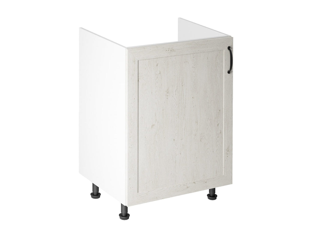 Spülenunterschrank D60Z-P/ L – Royal – Fester Unterschrank mit einer Tür links oder rechts für einfache Installation.