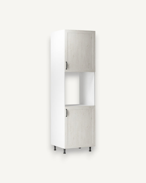 Herdumbauschrank D60P-P / L- Royal - Innovatives Design mit rechts öffnender Tür.