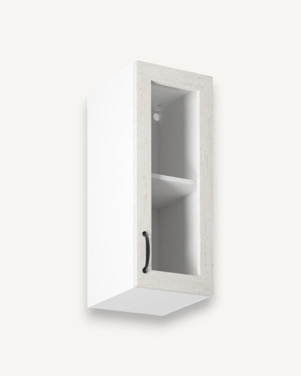 Glashängeschrank G30S-P/L - Royal - Hochwertiger Hängeschrank mit Glastüren. - ROYAL24_MARKT