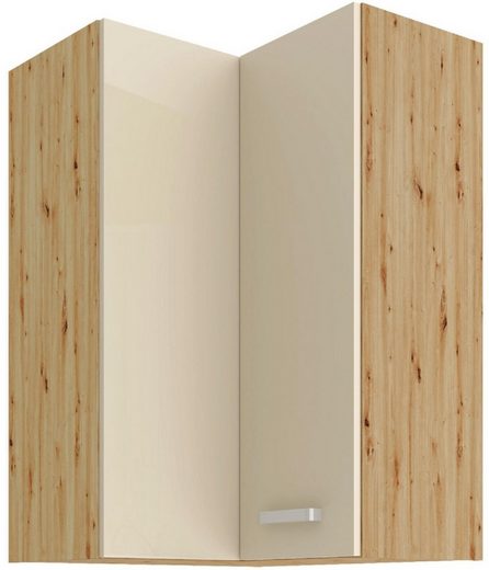 Eckhängeschrank - Perfekte Nutzung enger Räume (Eckhängeschrank, 1-St., Premium - GN-90 2F)