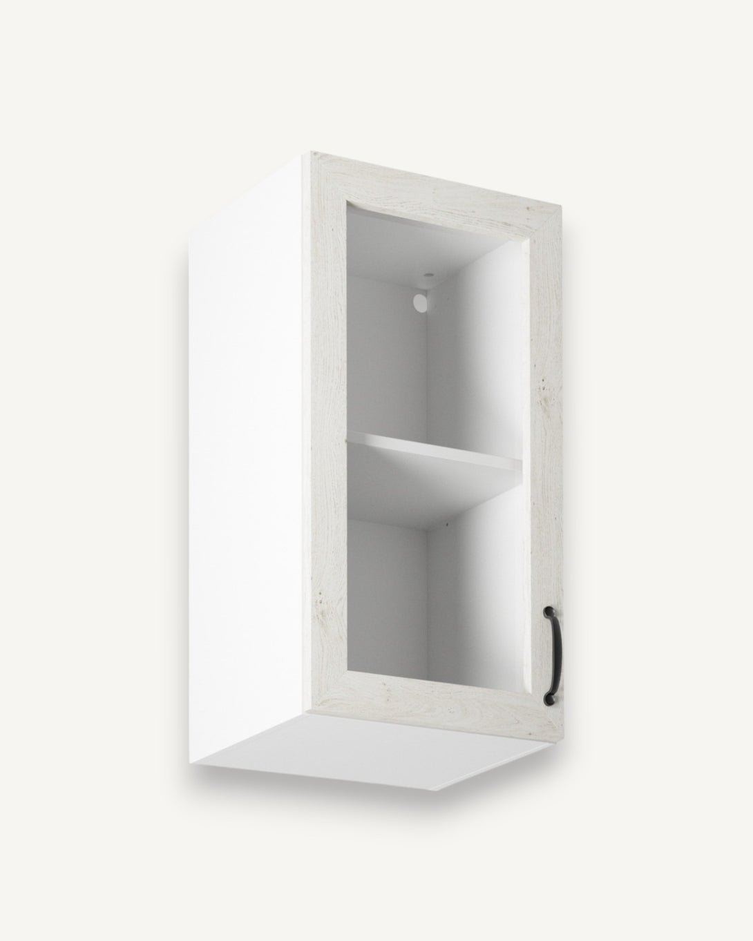 Glashängeschrank G40S-P/ L - Royal - Praktischer Küchenschrank mit rechter Türöffnung.
