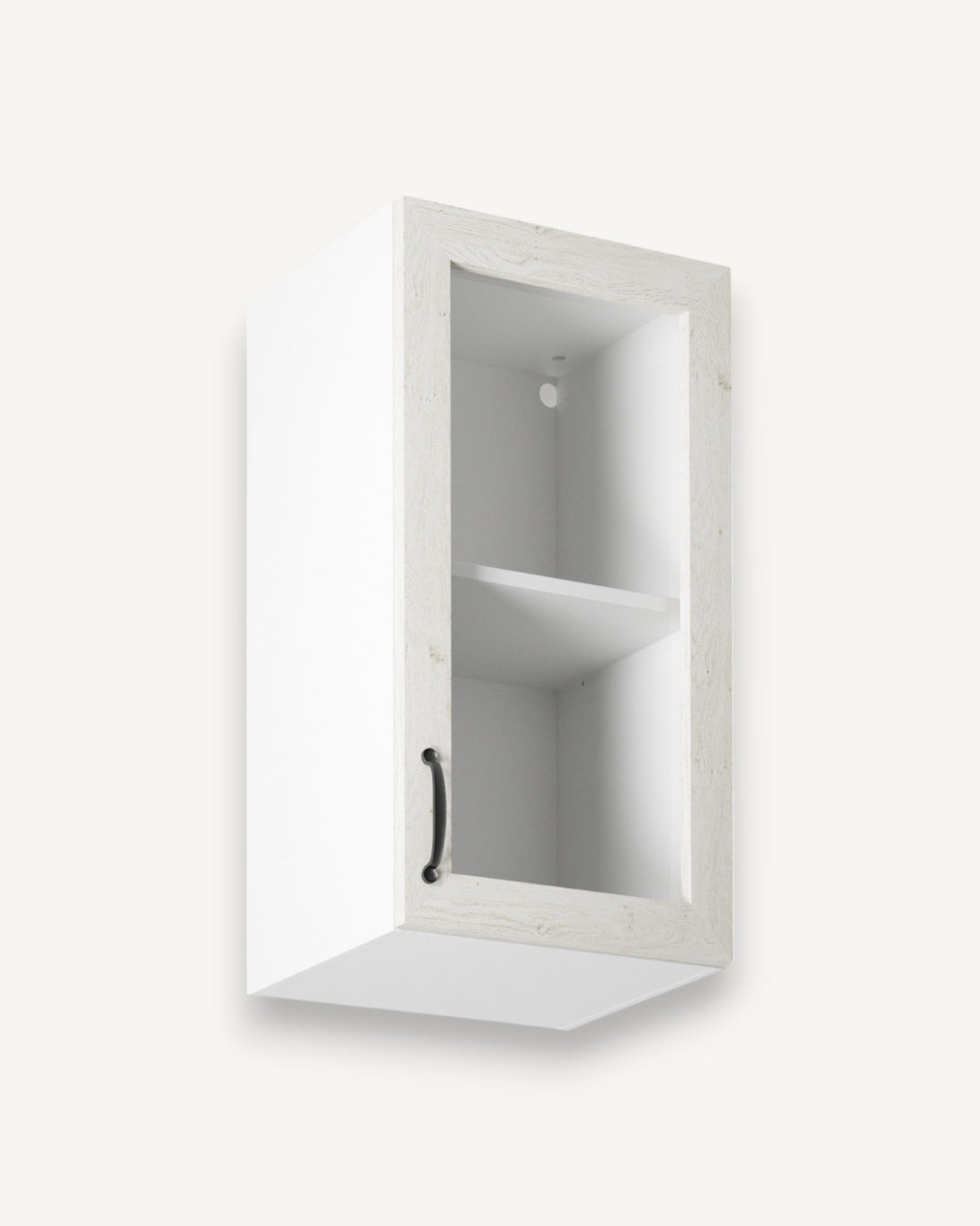 Glashängeschrank G40S-P/ L - Royal - Praktischer Küchenschrank mit rechter Türöffnung.