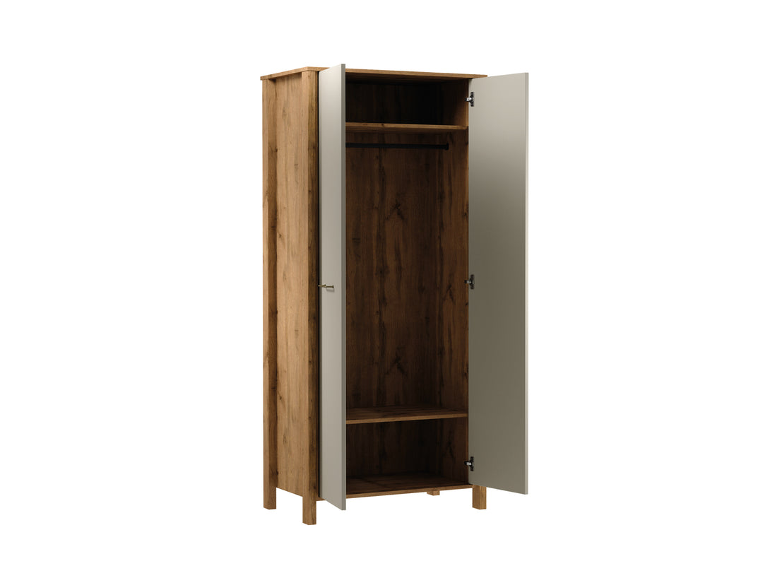 Kleiderschrank - S2D Indigo - Design trifft auf Funktionalität. - ROYAL24_MARKT