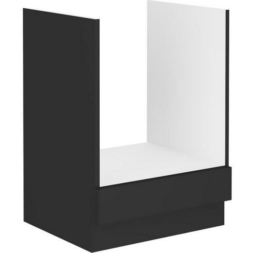 Herdumbauschrank - Ein Spiegelbild Ihrer einzigartigen Persönlichkeit und Ihres Stils (Küchenunterschrank, 1-St., Premium - 60 D GAS BB- SIENA)