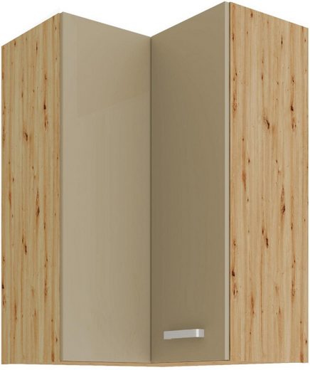 Eckhängeschrank - Perfekte Nutzung enger Räume (Eckhängeschrank, 1-St., Premium - GN-90 2F)