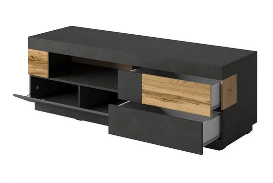 TV-Schrank - Silke - Bietet organisierten Speicher für Geräte