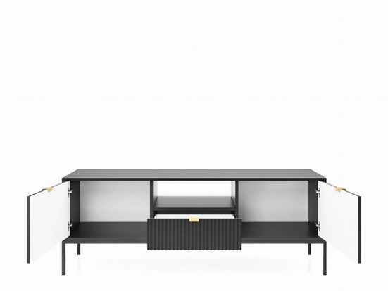 TV-Schrank - Skandinavischer, minimalistischer TV-Schrank (Premium - STEUERUNG, 1-St., TV - Schrank)