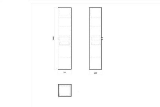 Badezimmer Hängeschrank - Santa Fe Oak - Durchdachtes Design für effektiven Stauraum. - ROYAL24_MARKT